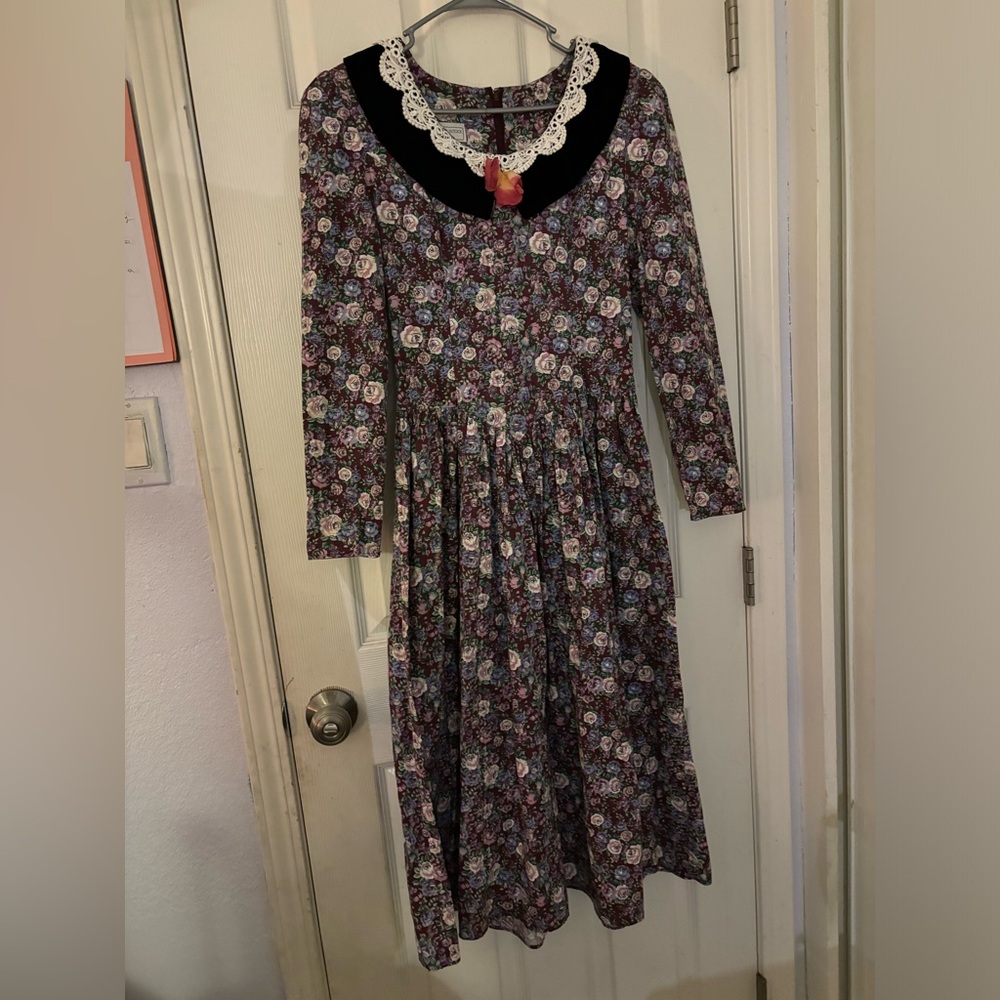 80s gunne sax dress